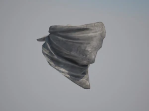 bandana - scarf on face 3D Model