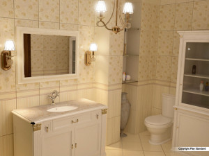 bathroom in classical style 3D Модель