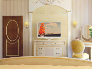 bedroom in a classic style 3D Модель