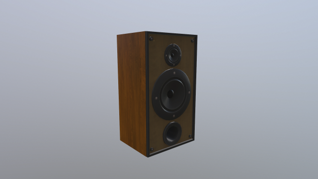 loudspeakers 3D मॉडल .c4d .max .obj .3ds .fbx .stl .blend 