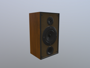 loudspeakers 3D Модель