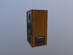 loudspeakers 3D मॉडल