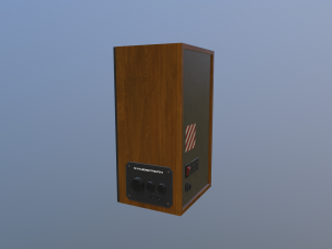 loudspeakers 3D मॉडल