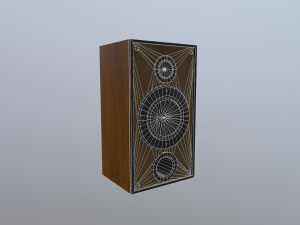 loudspeakers 3D मॉडल