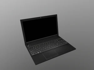 laptop low poly 3D Model