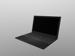 laptop low poly Modelo 3D