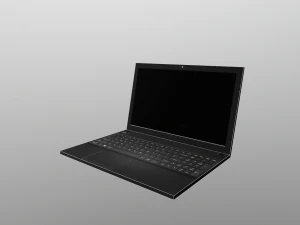 laptop low poly 3D Model
