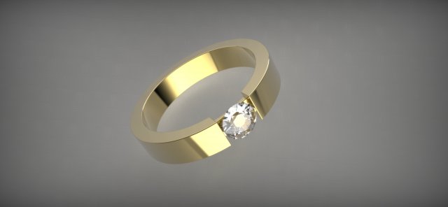 wedding ring 3D-Modell .c4d .max .obj .3ds .fbx .stl .blend 