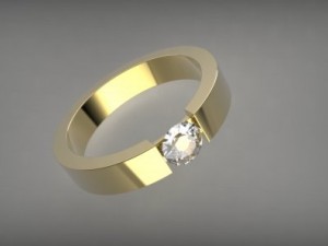 wedding ring 3D Модель