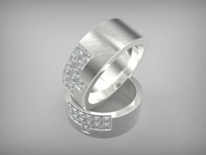wedding ring2 3D Model