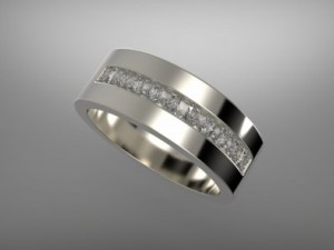 wedding ring3 3D Модель