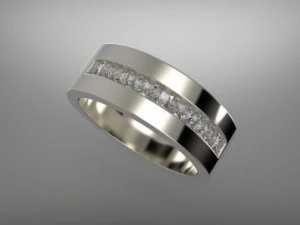 wedding ring3 3D Model