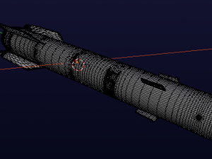 hellfire missile high medium and low poly 3D मॉडल