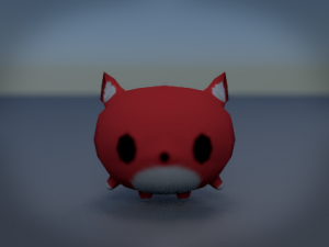 lowpoly cute animal characters package 3D Model