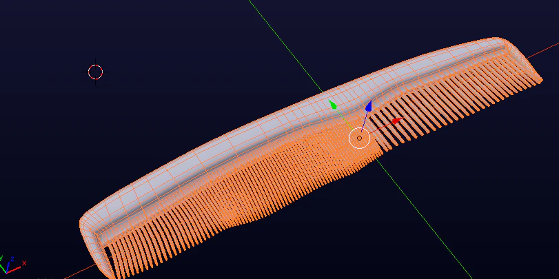 comb 3D Model .c4d .max .obj .3ds .fbx .stl .blend 