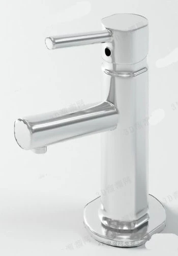 bathroom faucet model 3D Model .c4d .max .obj .3ds .fbx .stl .blend