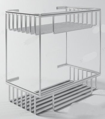 the double bathrooms pendant model 3D Model .c4d .max .obj .3ds .fbx .stl .blend 