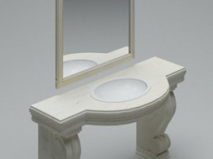 wash sink model 3D Model