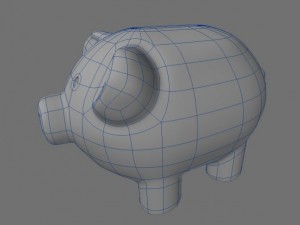 piggy bank 3D 모델