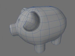 piggy bank 3D Model