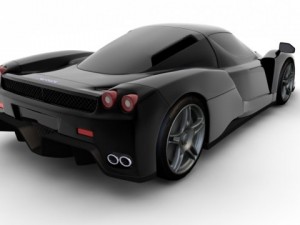 enzo sports car Modelo 3D