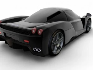 エンツォスポーツカー 3Dモデル