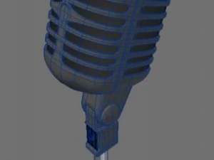 マイクロフォン 3Dモデル