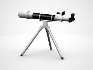 telescope Modelo 3D