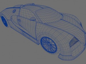 vayron super car 3D Model