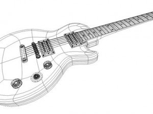 guitar 3D Model