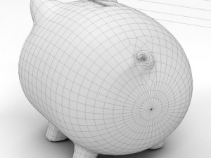 piggy bank 3D Model