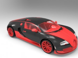 bugatti veyron super sport Modelo 3D