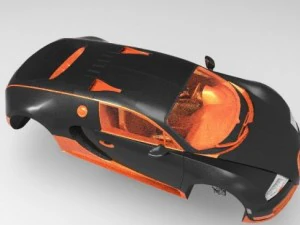 bugatti veyron super sport 3D Model