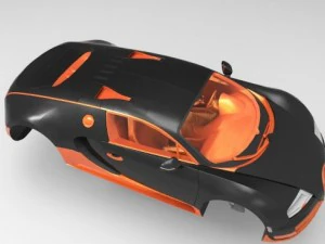bugatti veyron super sport 3D Model