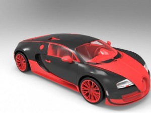 bugatti veyron super sport Modelo 3D