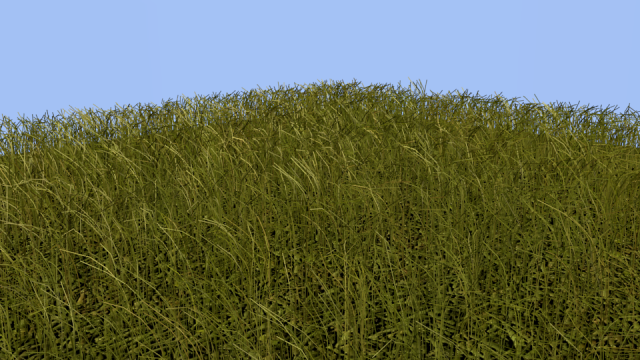 tall grass tile 3D Model .c4d .max .obj .3ds .fbx .stl .blend 