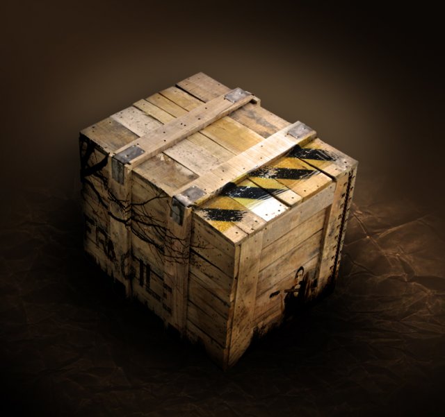 box Modelo 3D .c4d .max .obj .3ds .fbx .stl .blend 