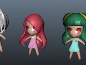 cute01 3D Модель