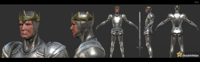kingaka 3D 模型 .c4d .max .obj .3ds .fbx .stl .blend 