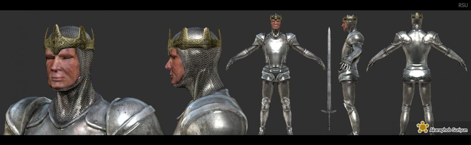kingaka 3D Model .c4d .max .obj .3ds .fbx .stl .blend 