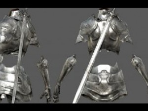 warrior woman Modelo 3D