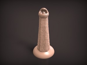 Realistic trunk stl Modello di stampa 3D