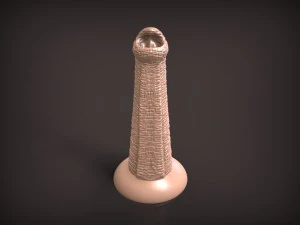 Stl de tronco realista Modelo de Impressão 3D