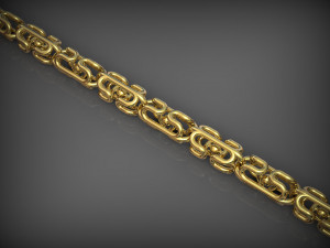 Chain - Bracelet 217 for jewelry 3D Print Models