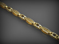 Chain - Bracelet 220 for jewelry 3D Print Models