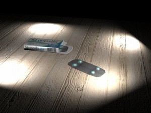box with pills Modèle 3D