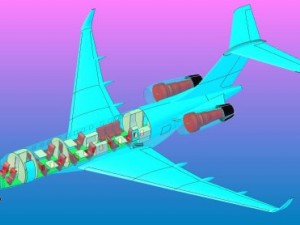bombardier global 5000 executive jet solid 3D Модель