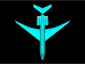 bombardier global 5000 executive jet solid 3D Модель