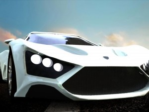 zenvo st1 Model 3D
