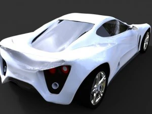 zenvo st1 3D Model